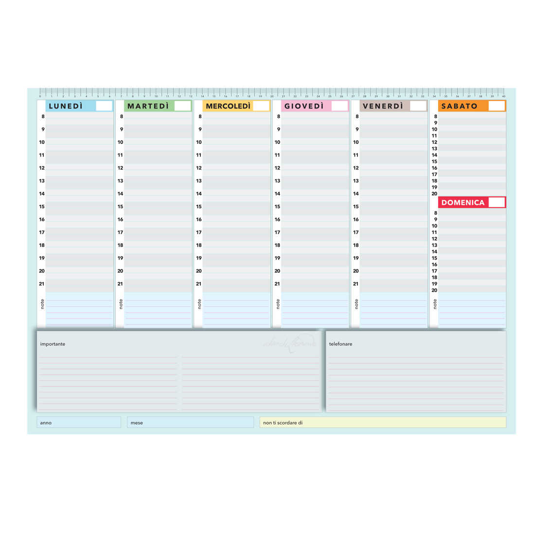 Planner True Colors Idee Di Leonardo